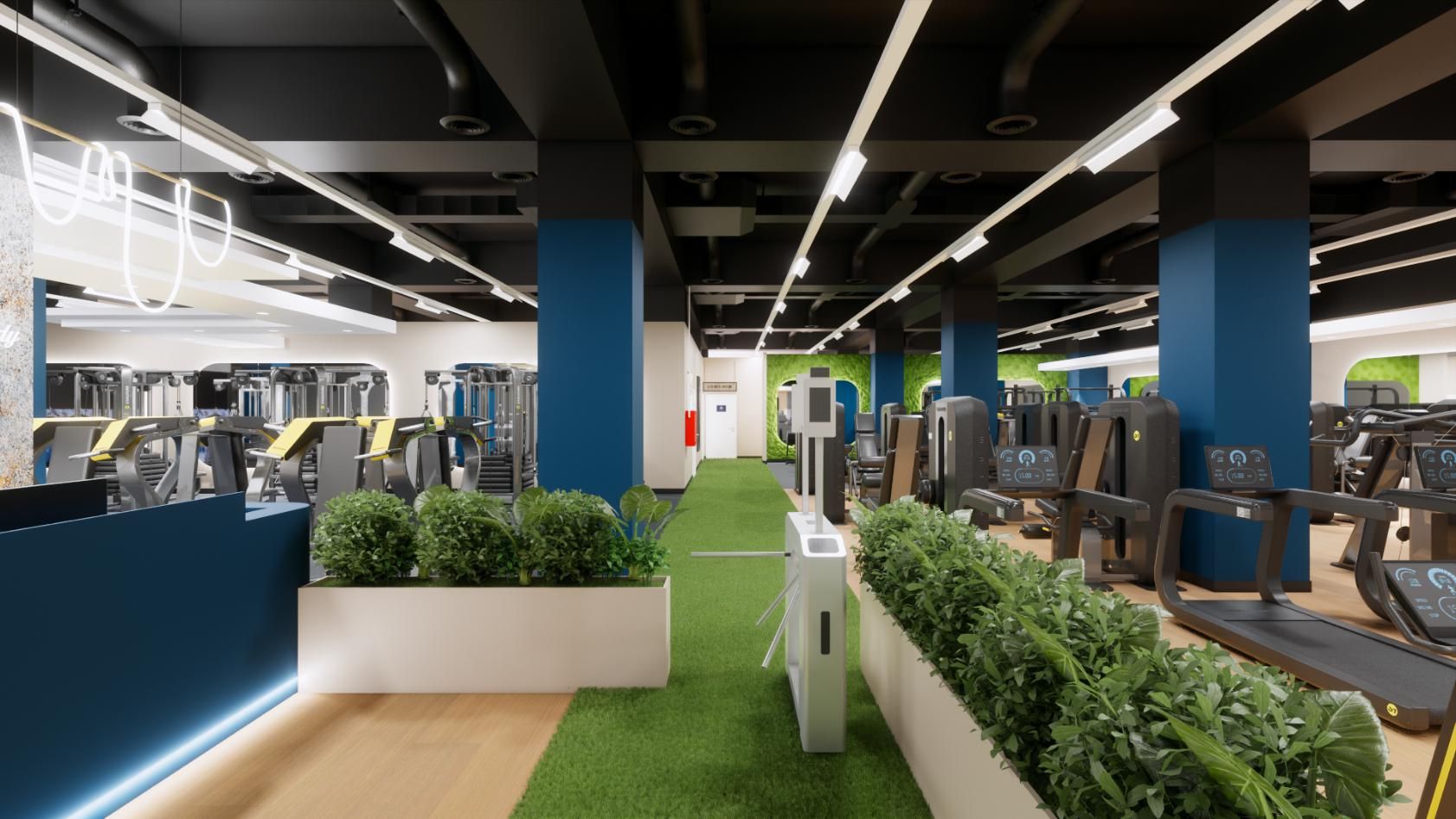 Slika Multihealth teretane u Zagrebu - Rudeš