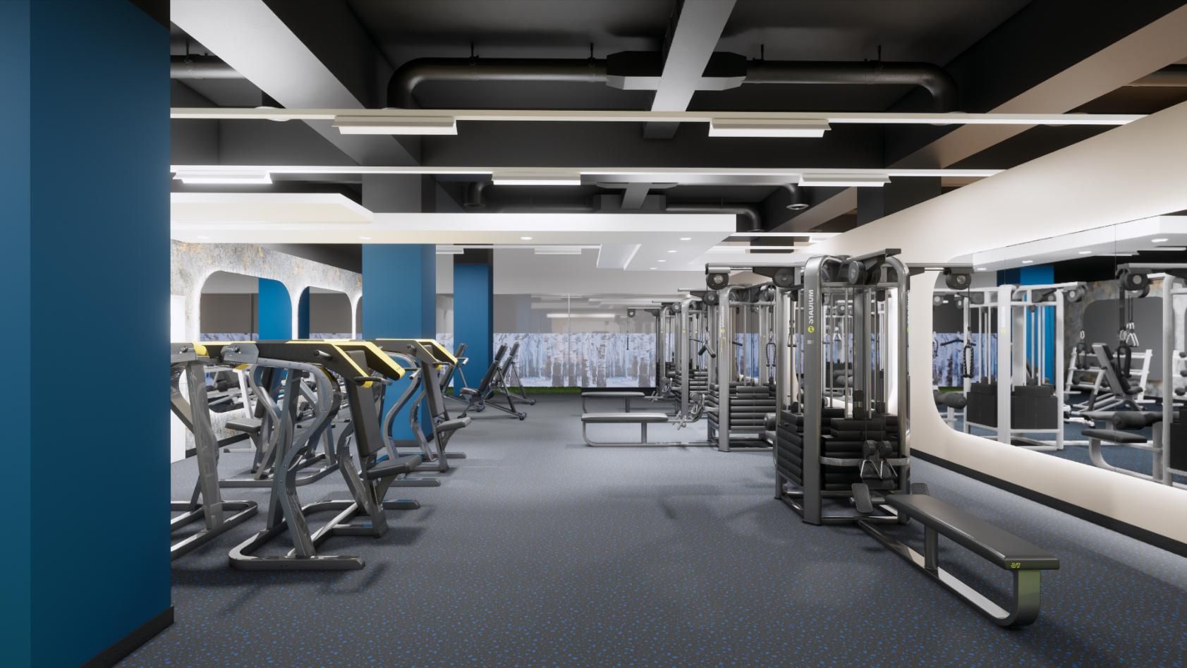 Slika Multihealth teretane u Zagrebu - Rudeš