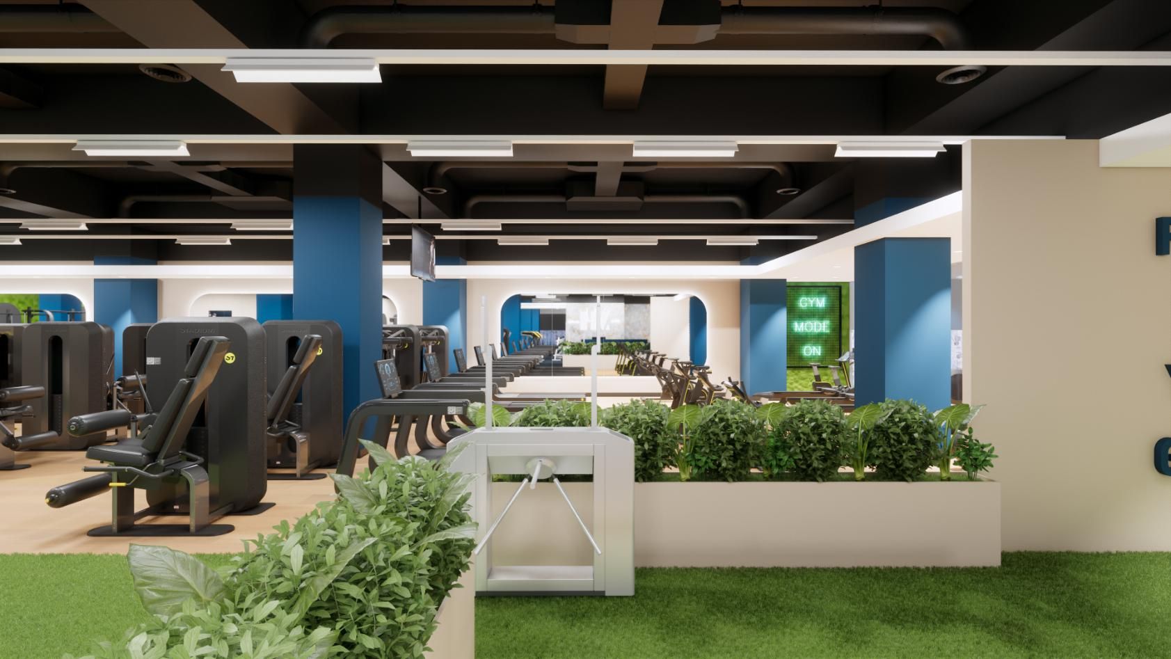 Slika Multihealth teretane u Zagrebu - Rudeš