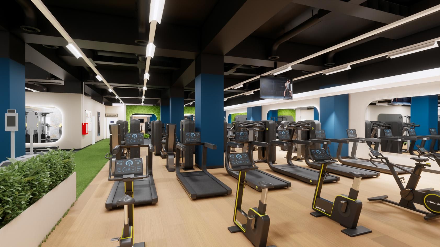 Slika Multihealth teretane u Zagrebu - Rudeš