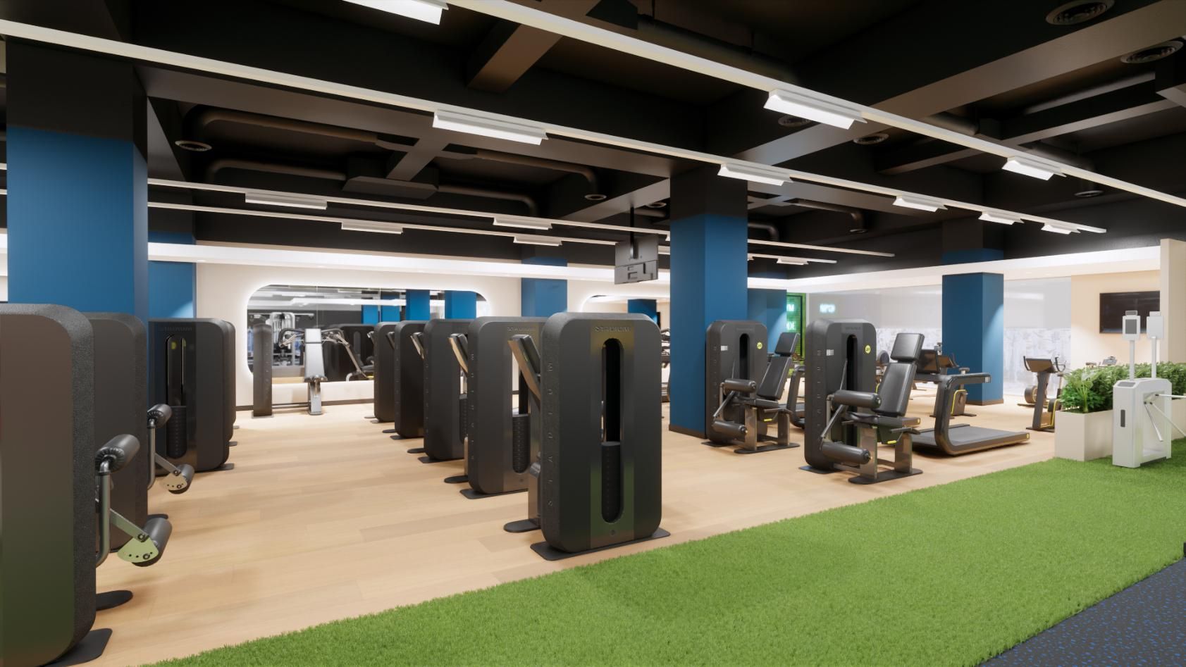 Slika Multihealth teretane u Zagrebu - Rudeš