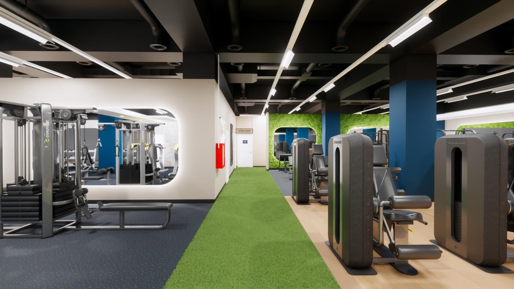 Slika Multihealth teretane u Zagrebu - Rudeš