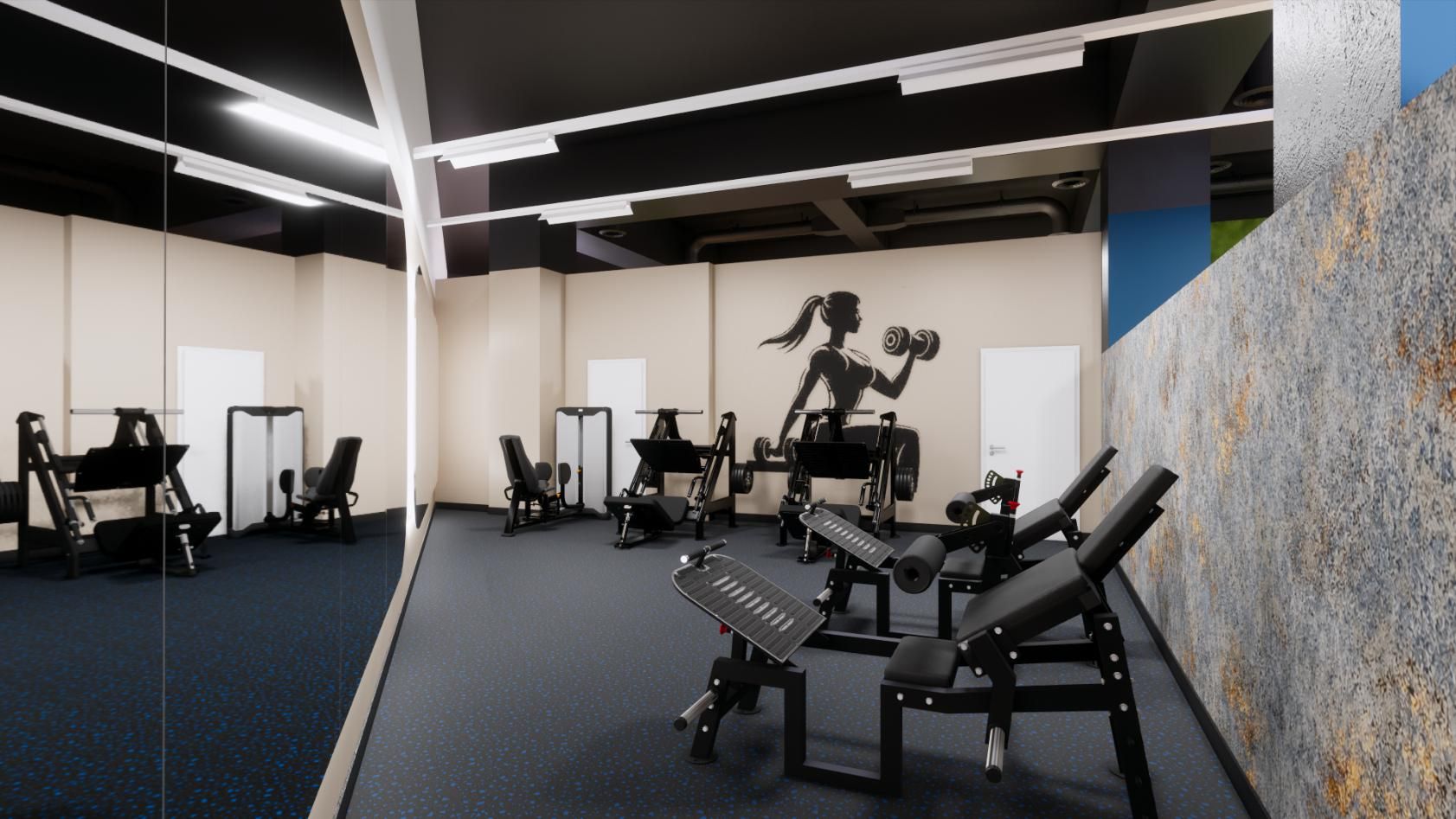 Slika Multihealth teretane u Zagrebu - Rudeš