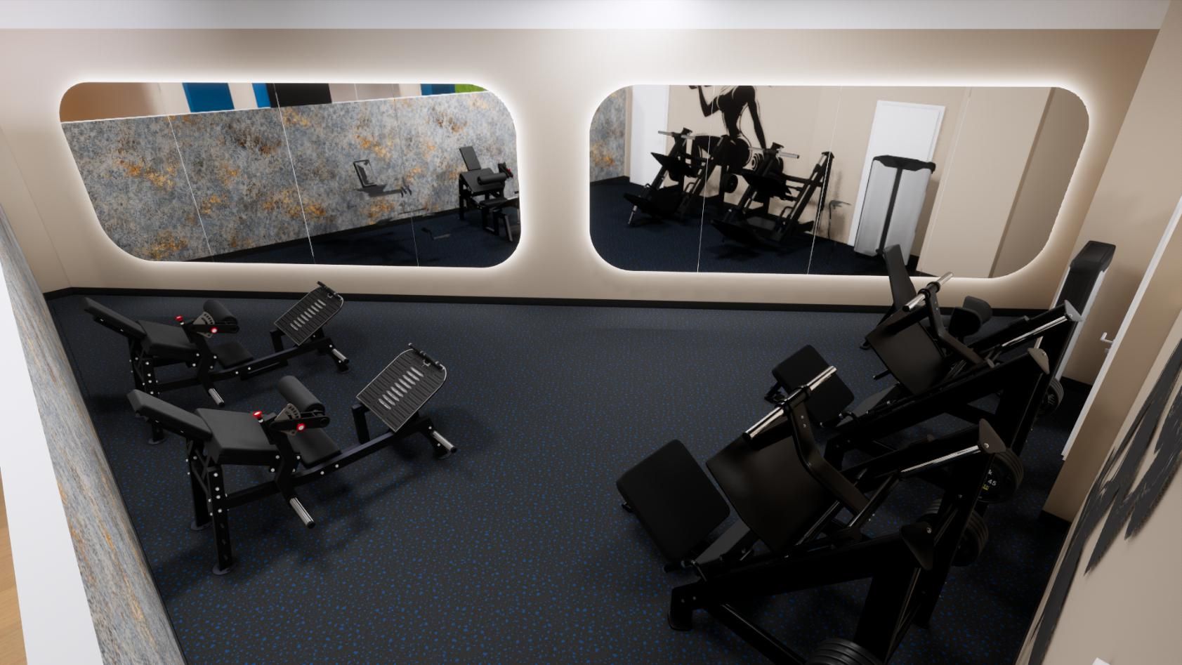 Slika Multihealth teretane u Zagrebu - Rudeš